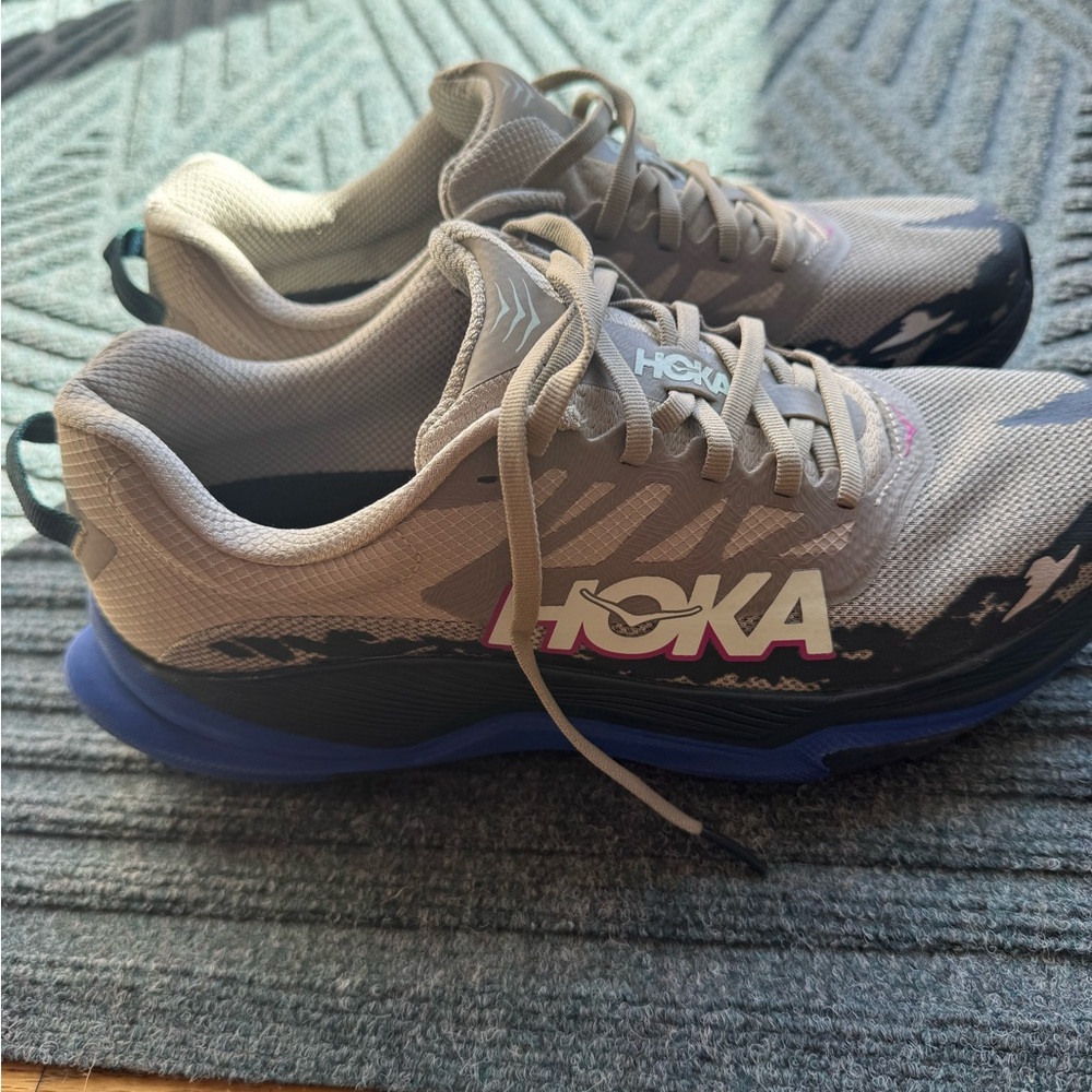 Men’s Hoka Sneakers in Grey and Navy